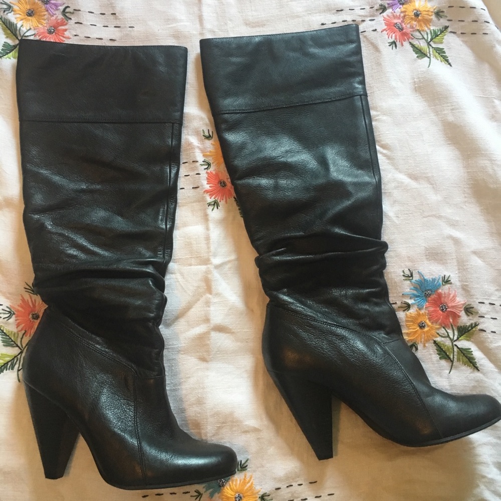 Knee High Black Boots